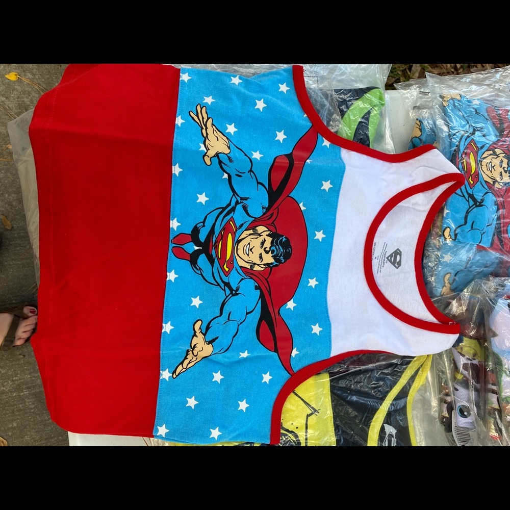 Super man tank top
